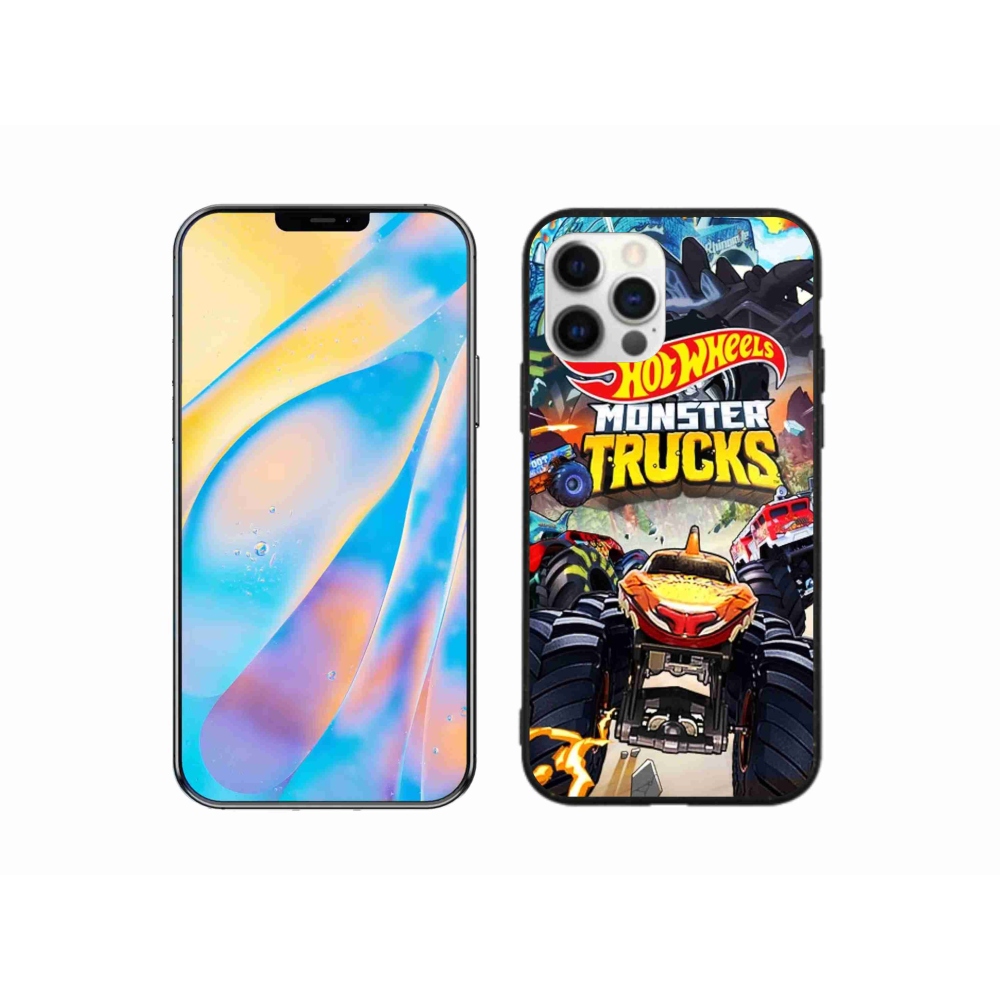 Gélový kryt mmCase na iPhone 12 Pro - hot wheels 2