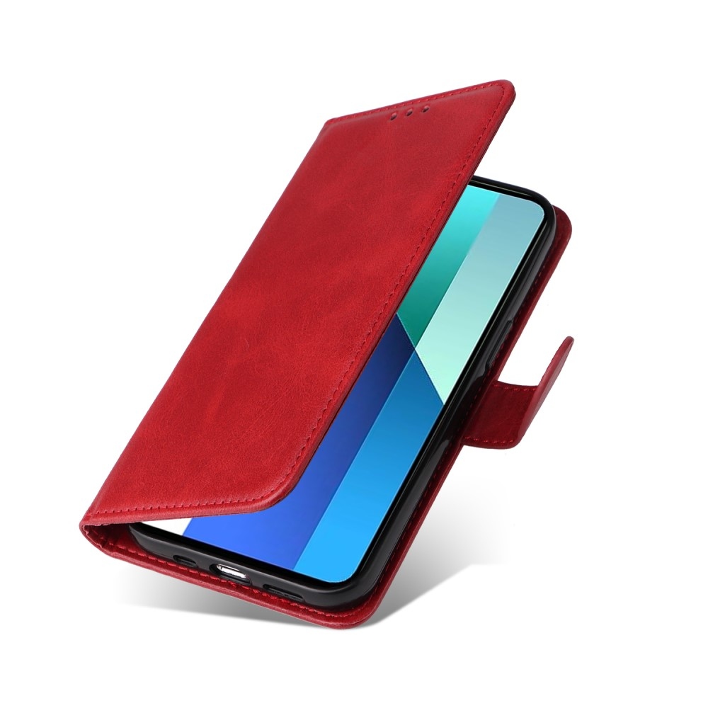 Wallet knižkové púzdro na Xiaomi Redmi Note 13 - červené