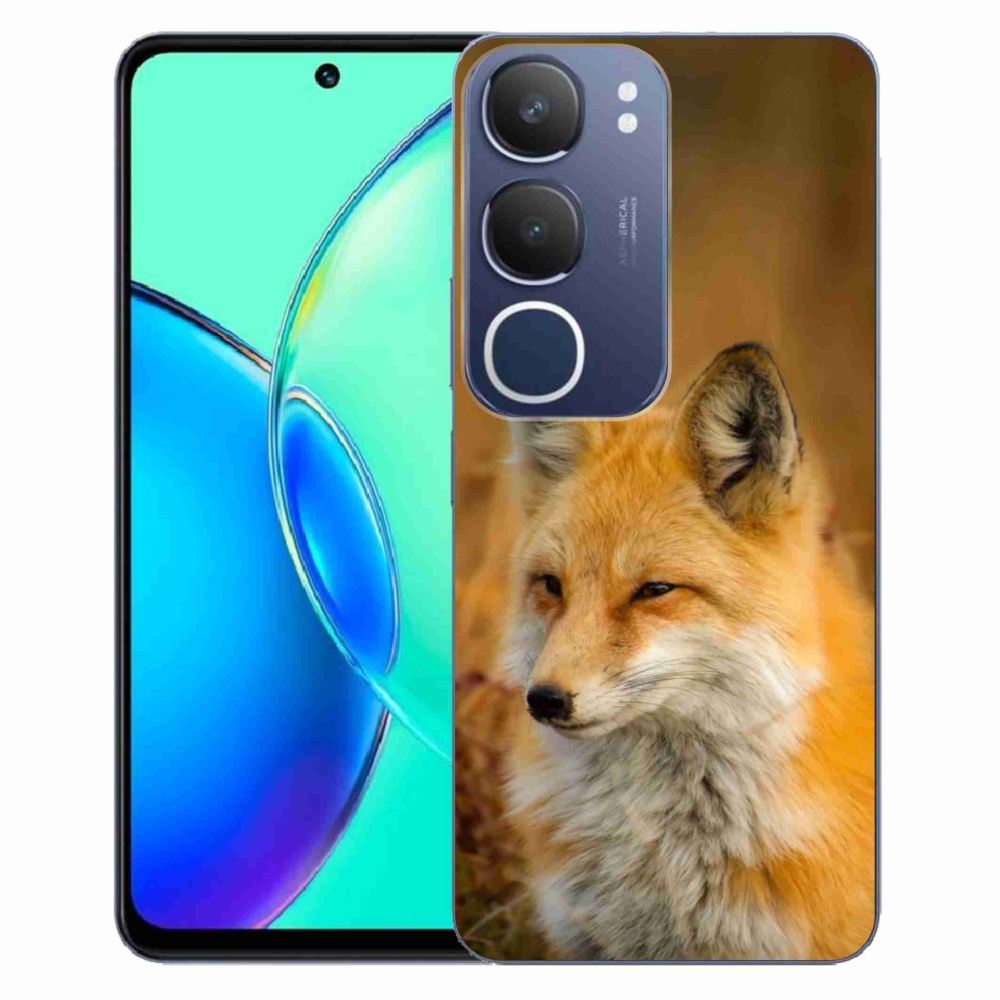 Gélový kryt mmCase na Vivo Y19s - líška