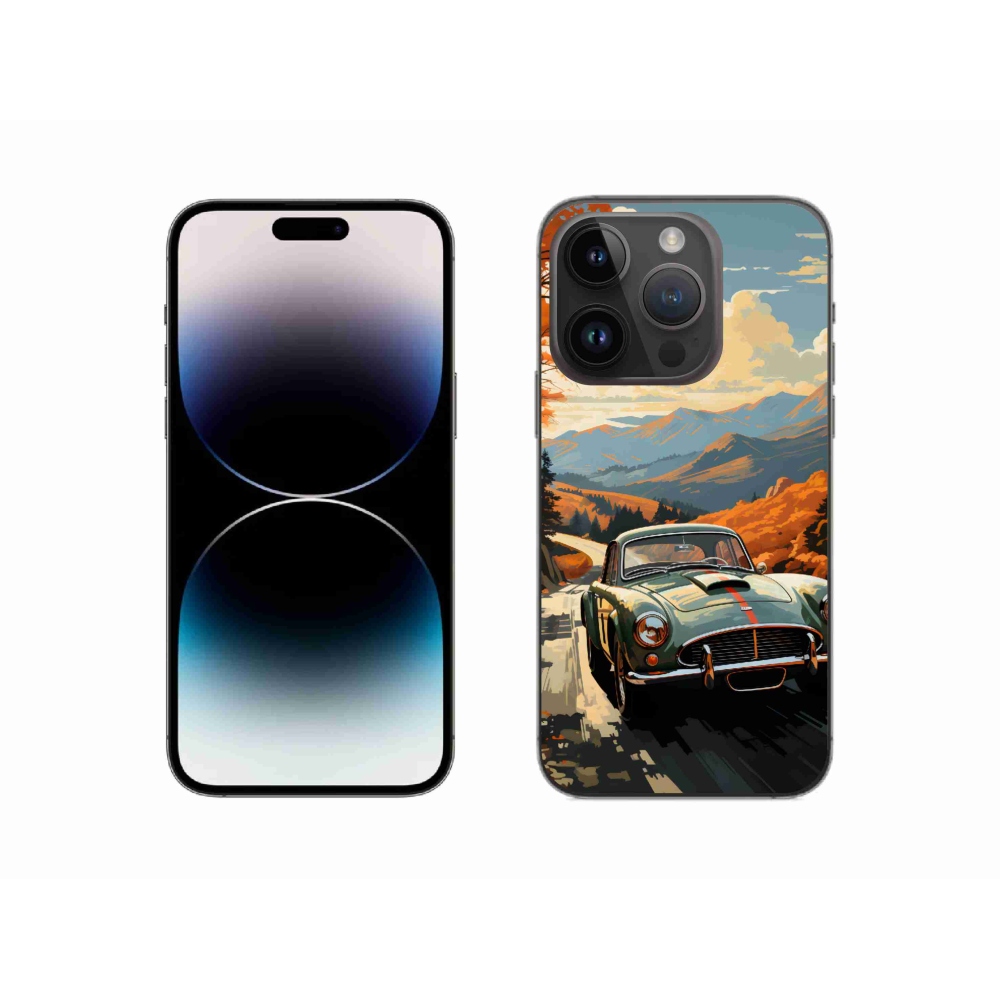 Gélový kryt mmCase na iPhone 14 Pro - veterán 1