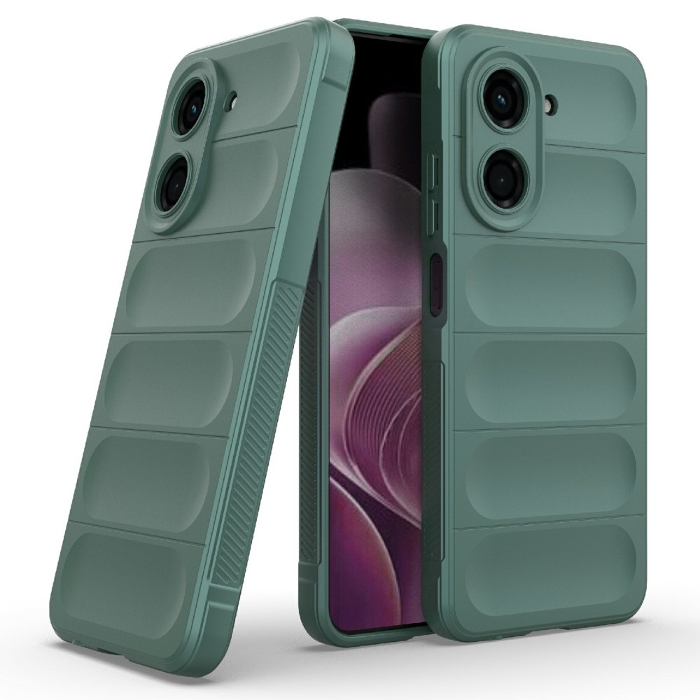 Rugg odolný gélový obal na Xiaomi Redmi A5 (171.7x77.8x8.3mm) - zelený