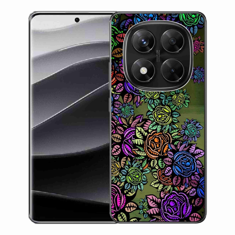 Gélový kryt mmCase na Xiaomi Redmi Note 14 Pro 5G/Poco X7 5G - kvety 6