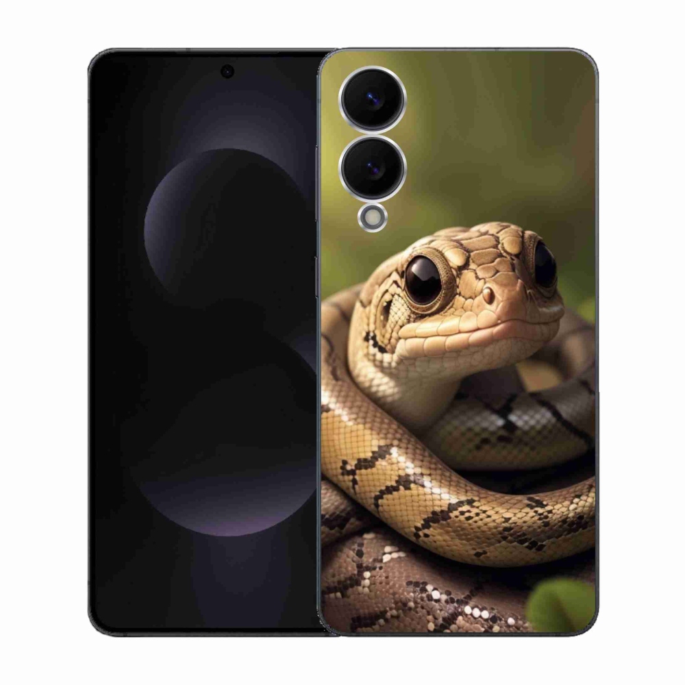 Gélový kryt mmCase na Samsung Galaxy S25 Edge - had 1