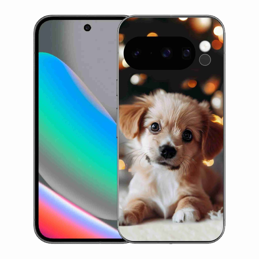 Gélový kryt mmCase na Google Pixel 10 Pro - šteniatko