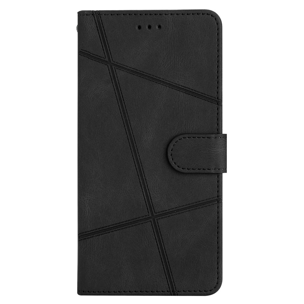 Line knižkové púzdro na Samsung Galaxy S25 FE - čierne