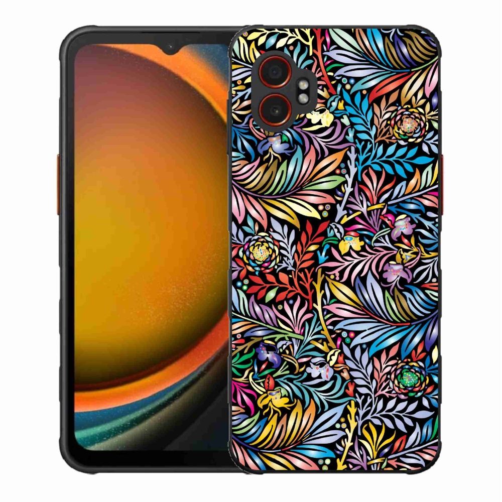 Gélový kryt mmCase na Samsung Galaxy Xcover 7 Pro - kvety 5