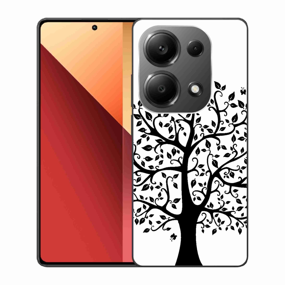 Gélový kryt mmCase na Xiaomi Redmi Note 13 Pro 4G/Poco M6 Pro - čiernobiely strom