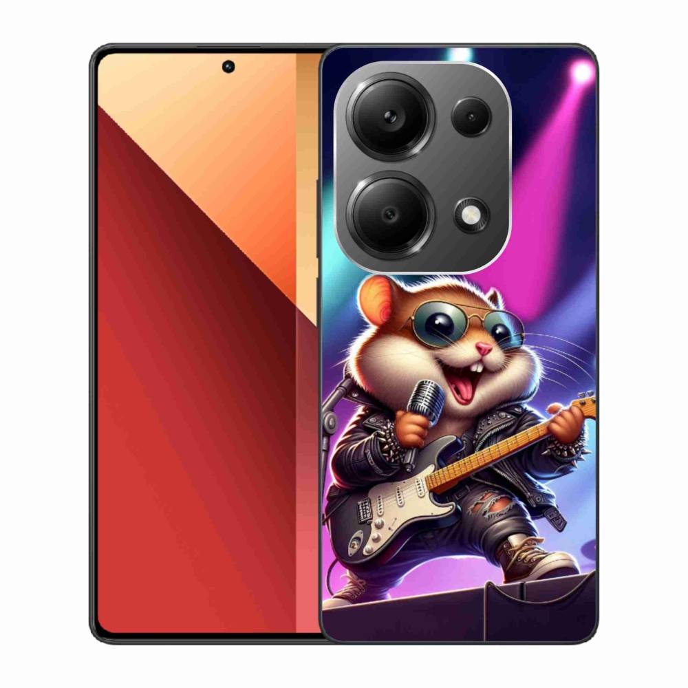 Gélový kryt mmCase na Xiaomi Redmi Note 13 Pro 4G/Poco M6 Pro - škrečok rocker