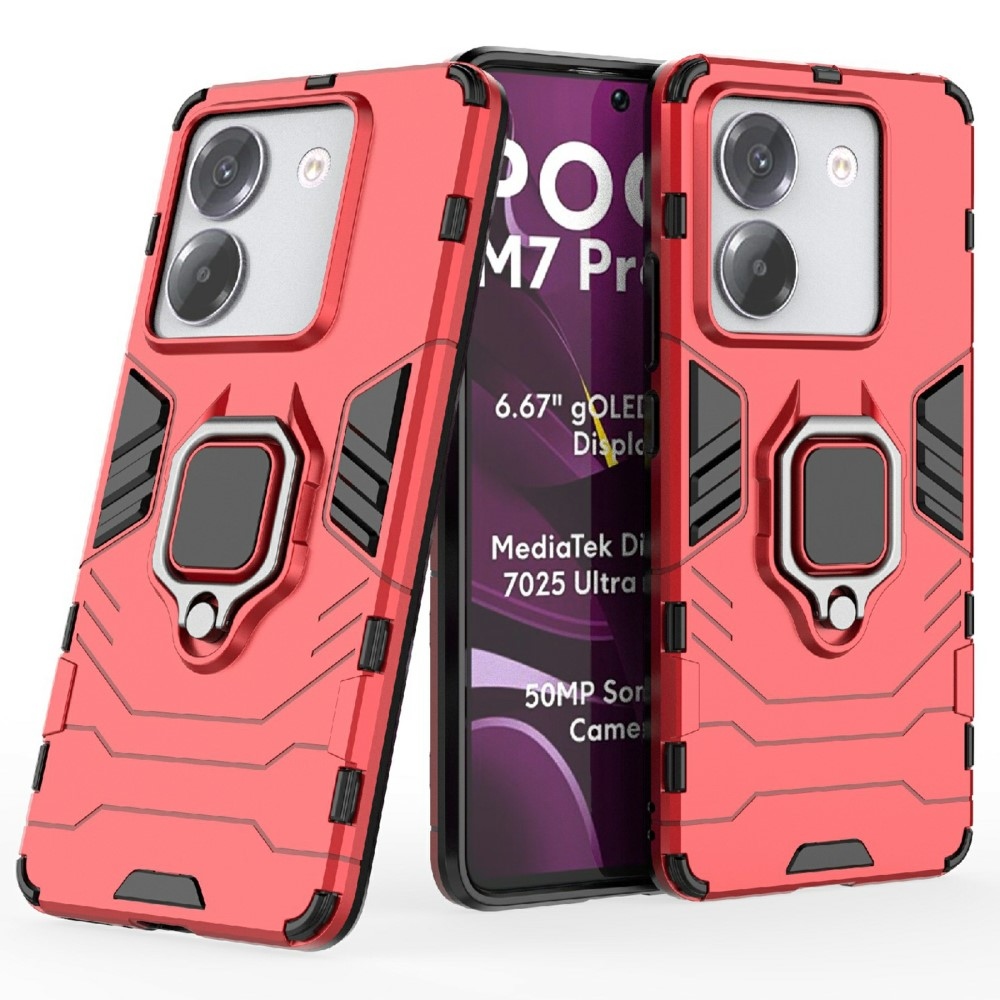 Guardy odolný kryt na Xiaomi Poco M7 Pro 5G - červený