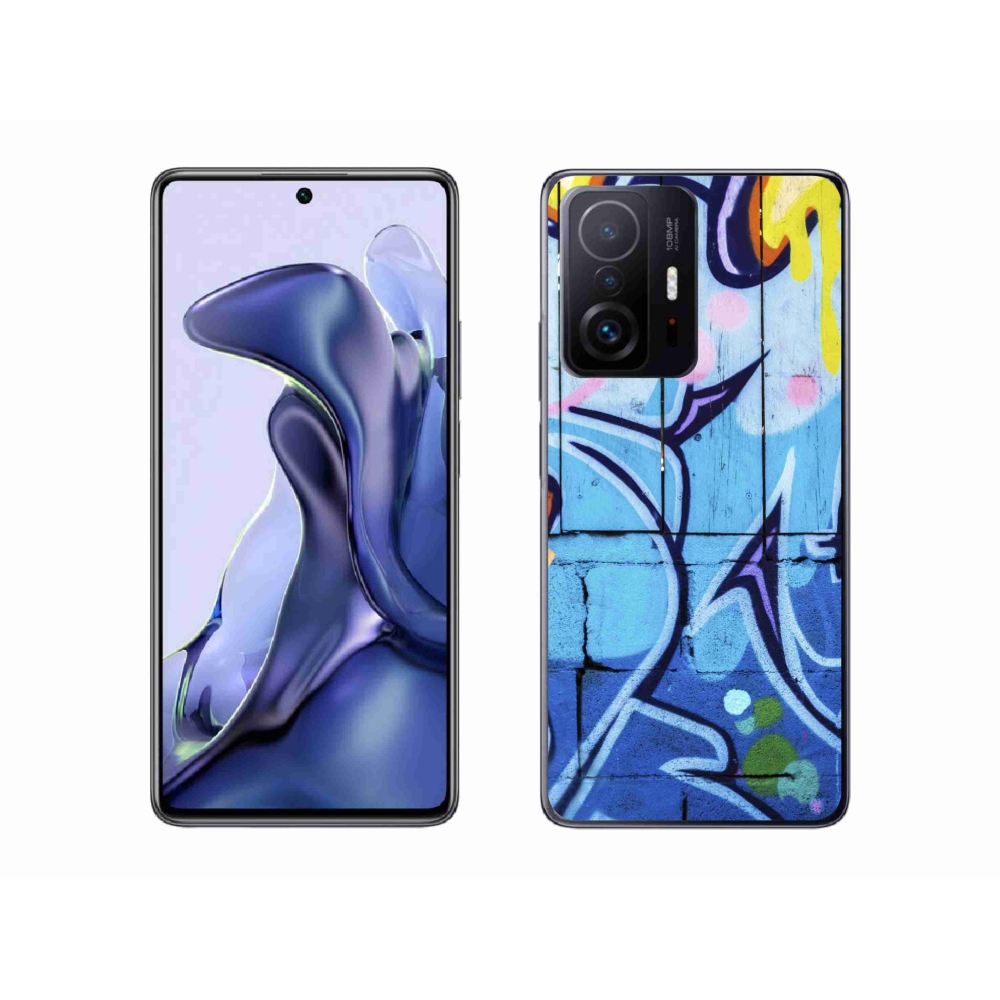 Gélový kryt mmCase na Xiaomi 11T Pro - graffiti