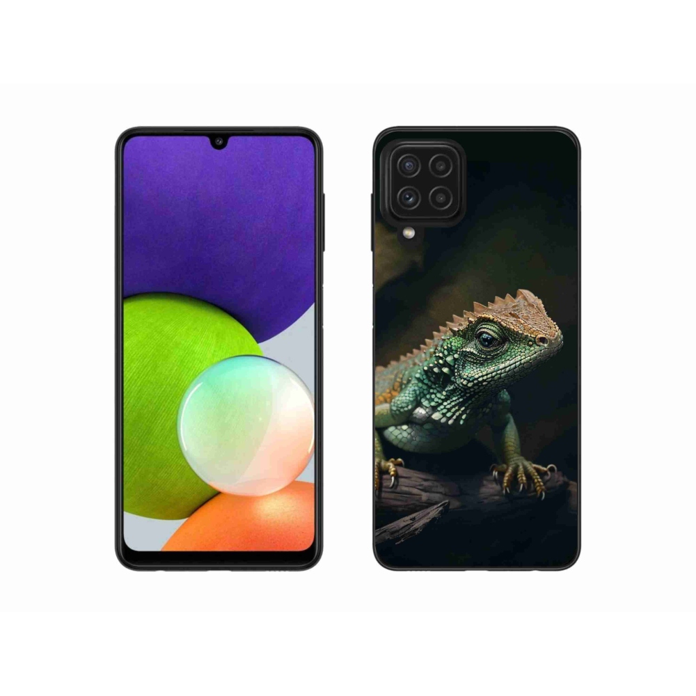 Gélový kryt mmCase na Samsung Galaxy A22 4G - jašter