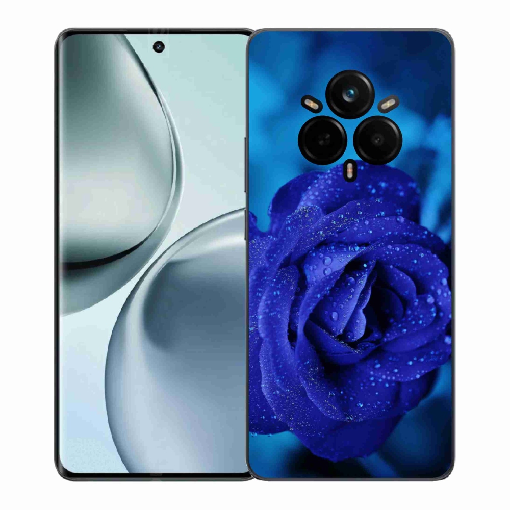 Gélový kryt mmCase na Realme 14 Pro+ 5G - modrá ruža