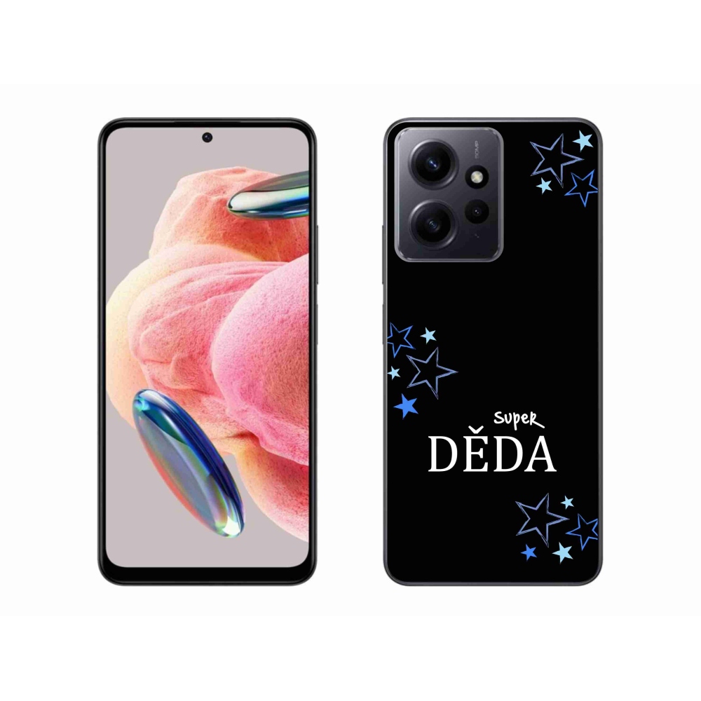 Gélový kryt mmCase na Xiaomi Redmi Note 12 4G - super dedo čierne pozadie