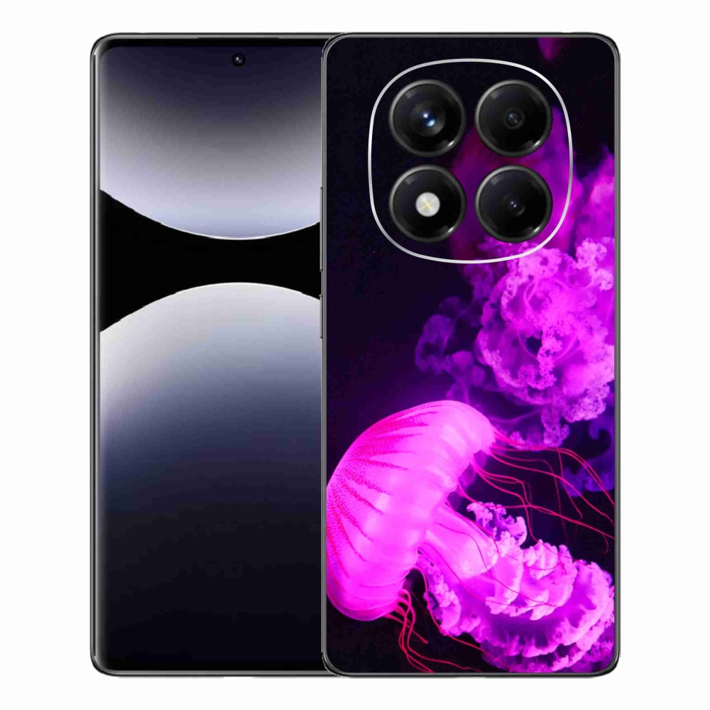 Gélový kryt mmCase na Xiaomi Redmi Note 14 Pro - medúza 1