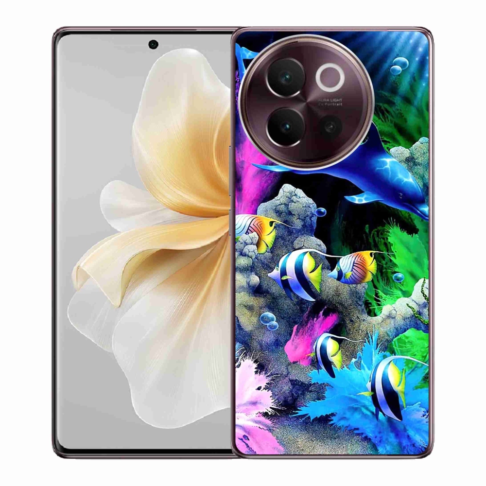 Gélový obal mmCase na Vivo V40 Lite 5G - morský svet