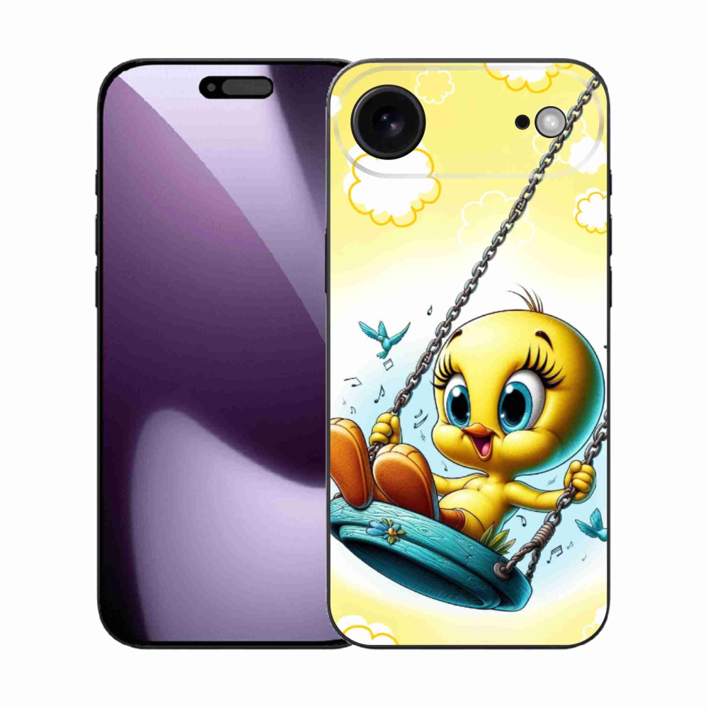 Gélový kryt mmCase na iPhone 17 Air - tweety
