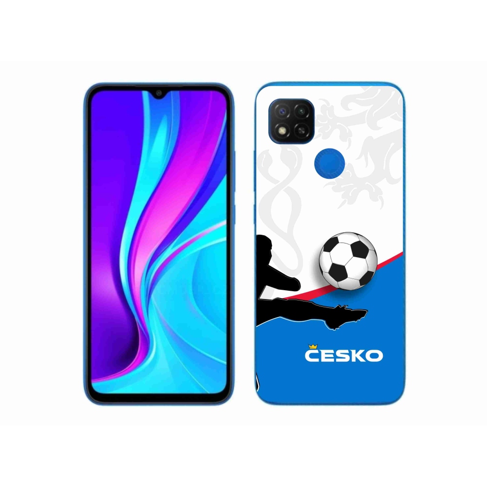 Gélový kryt mmCase na Xiaomi Redmi 9C - futbal Česko 3