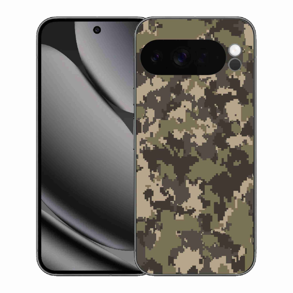Gélový kryt mmCase na Google Pixel 10 Pro XL - maskáčový vzor 12