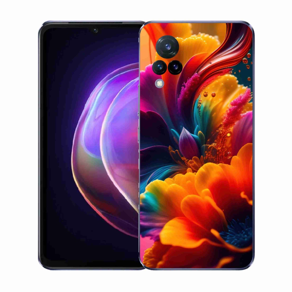 Gélový kryt mmCase na Vivo V21 4G/5G - abstraktný motív 2