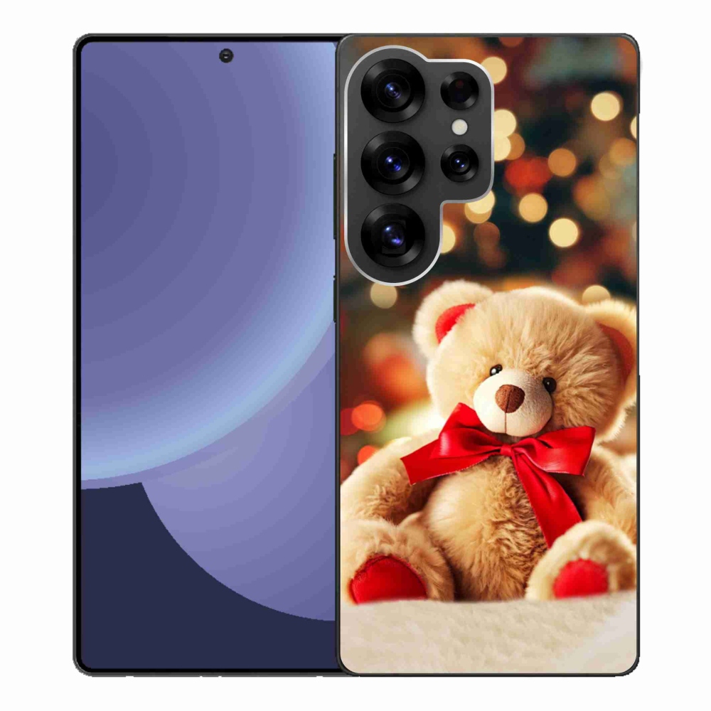 Gélový kryt mmCase na Samsung Galaxy S25 Ultra - plyšový medvedík