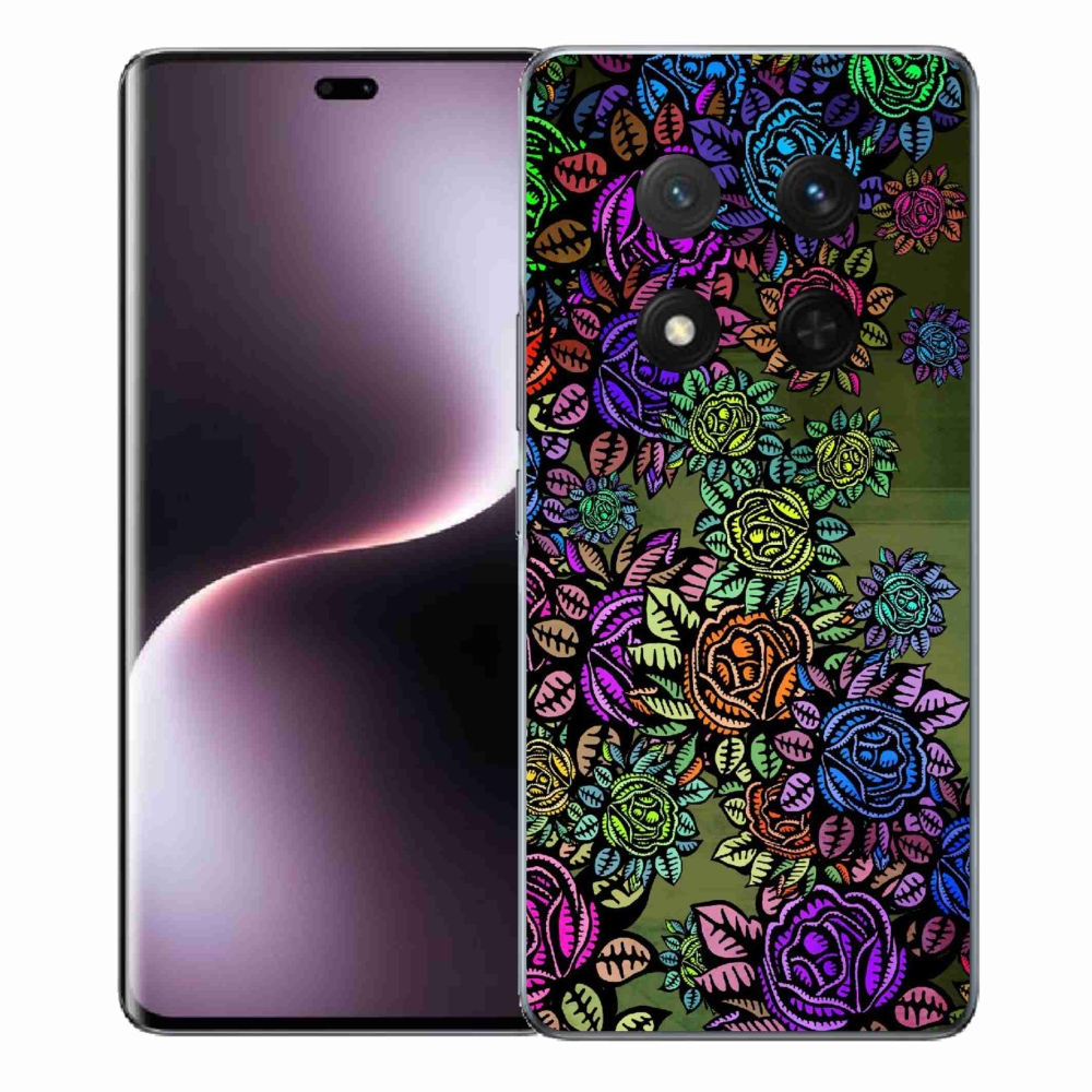 Gélový kryt mmCase na Honor Magic 7 Lite 5G - kvety 6