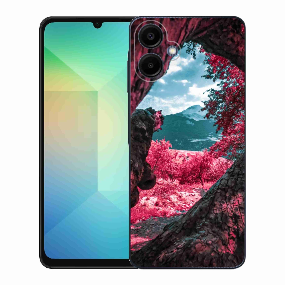 Gélový kryt mmCase na Samsung Galaxy A06 4G - výhľad na hory