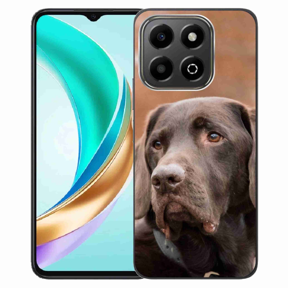 Gélový kryt mmCase na Honor X6b - hnedý labrador