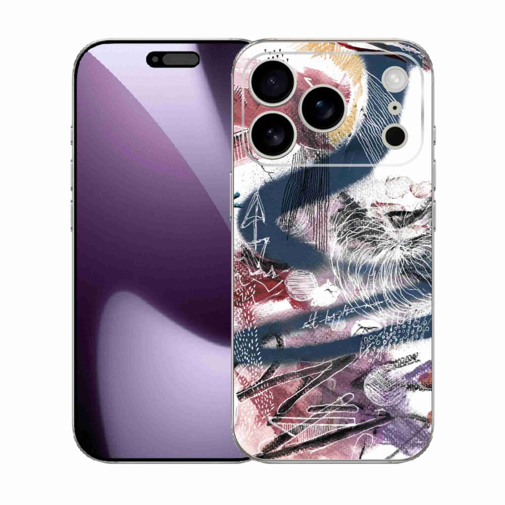 Gélový kryt mmCase na iPhone 17 Pro - abstraktný motív 28