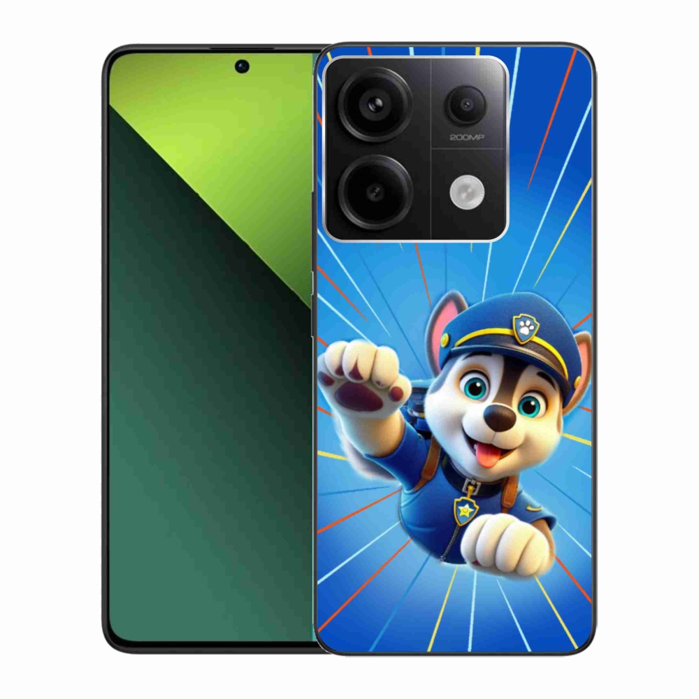 Gélový kryt mmCase na Xiaomi Redmi Note 13 Pro 5G/Poco X6 5G - labková patrola 2