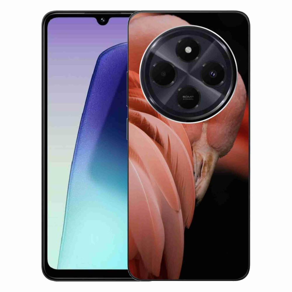 Gélový kryt mmCase na Xiaomi Redmi 14C/Poco C75 - plameniak 3