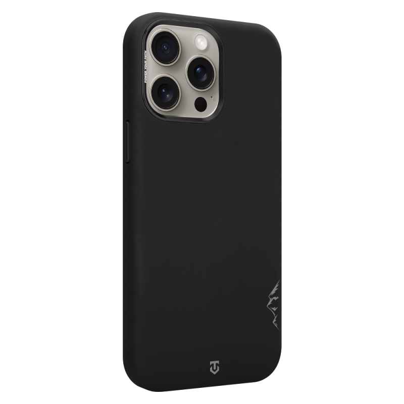 Tactical MagForce Velvet Smoothie 2.0 – puzdro pre Apple iPhone 15 Pro Max v farbe Asphalt