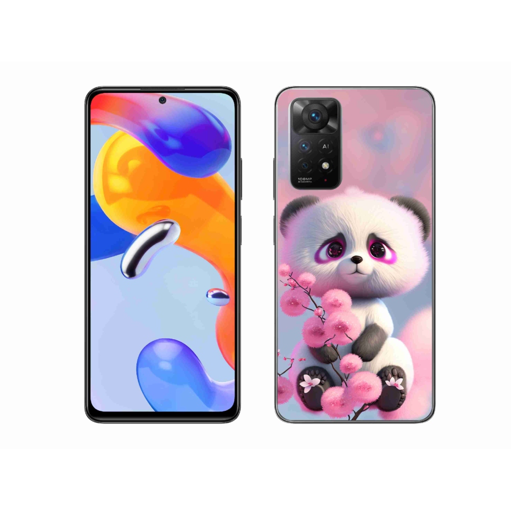Gélový kryt mmCase na Xiaomi Redmi Note 11 Pro 4G/5G - roztomilá panda 1