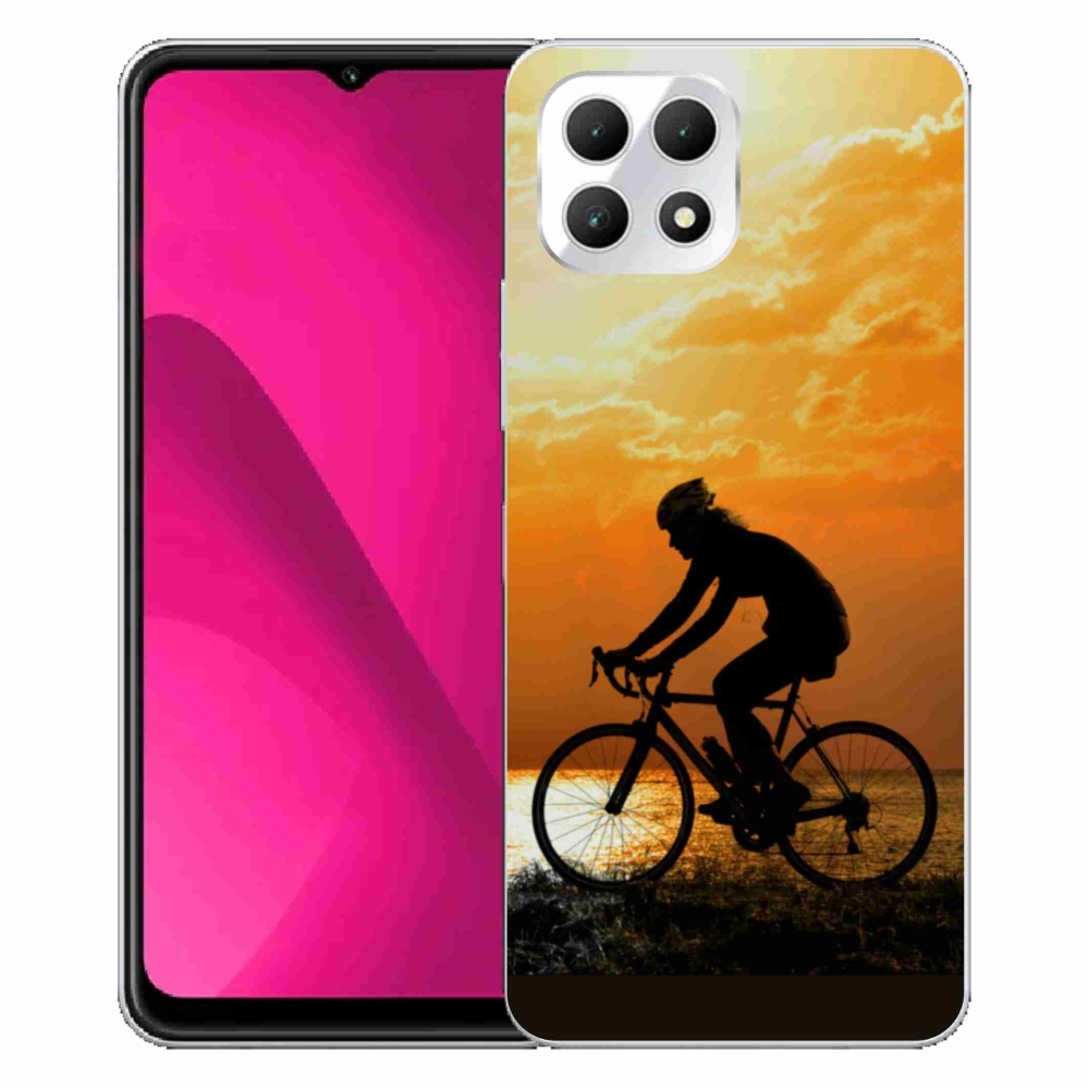 Gélový kryt mmCase na T-Mobile T Phone 2 - cyklovýlet