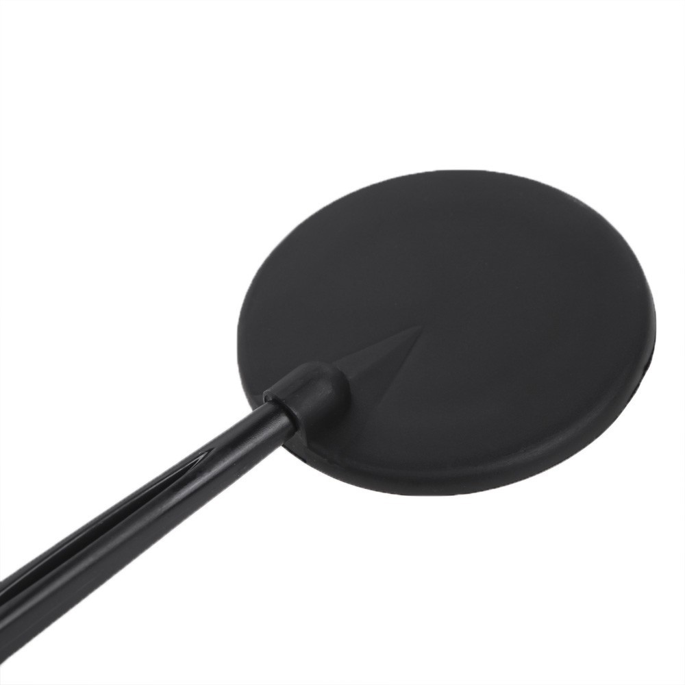 Univerzálne vypuklé širokouhlé zrkadlo na bicykel a kolobežku – čierne