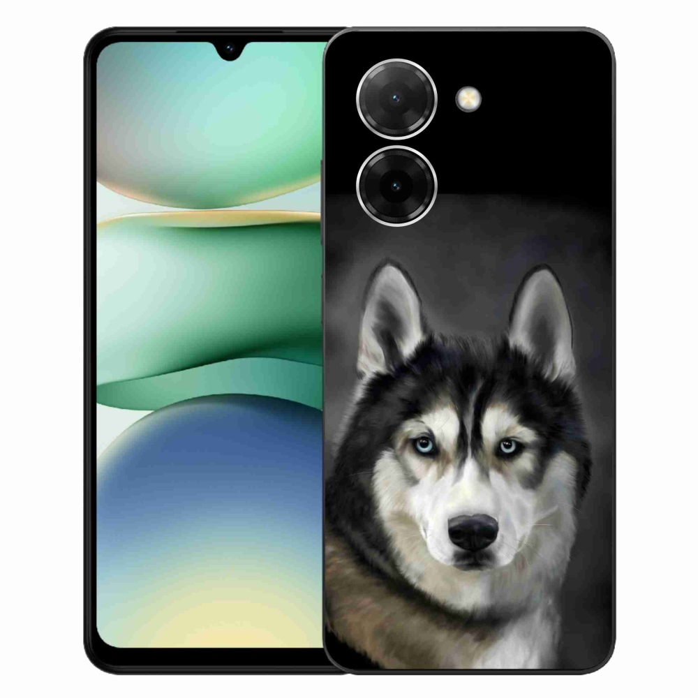 Gélový kryt mmCase na Xiaomi Redmi A5 - husky