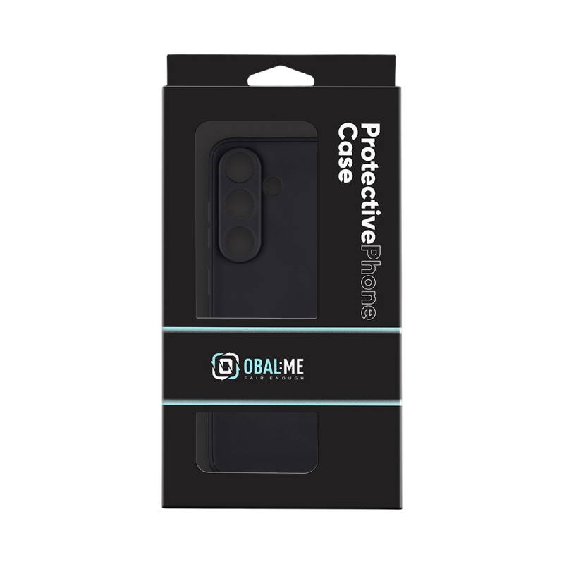 Kryt:ME Matný TPU kryt pre Samsung Galaxy S25 Black