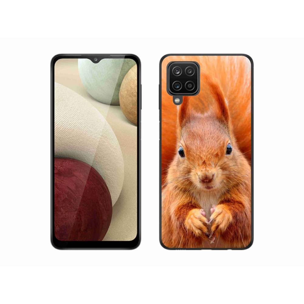 Gélový kryt mmCase na Samsung Galaxy M12 - veverička