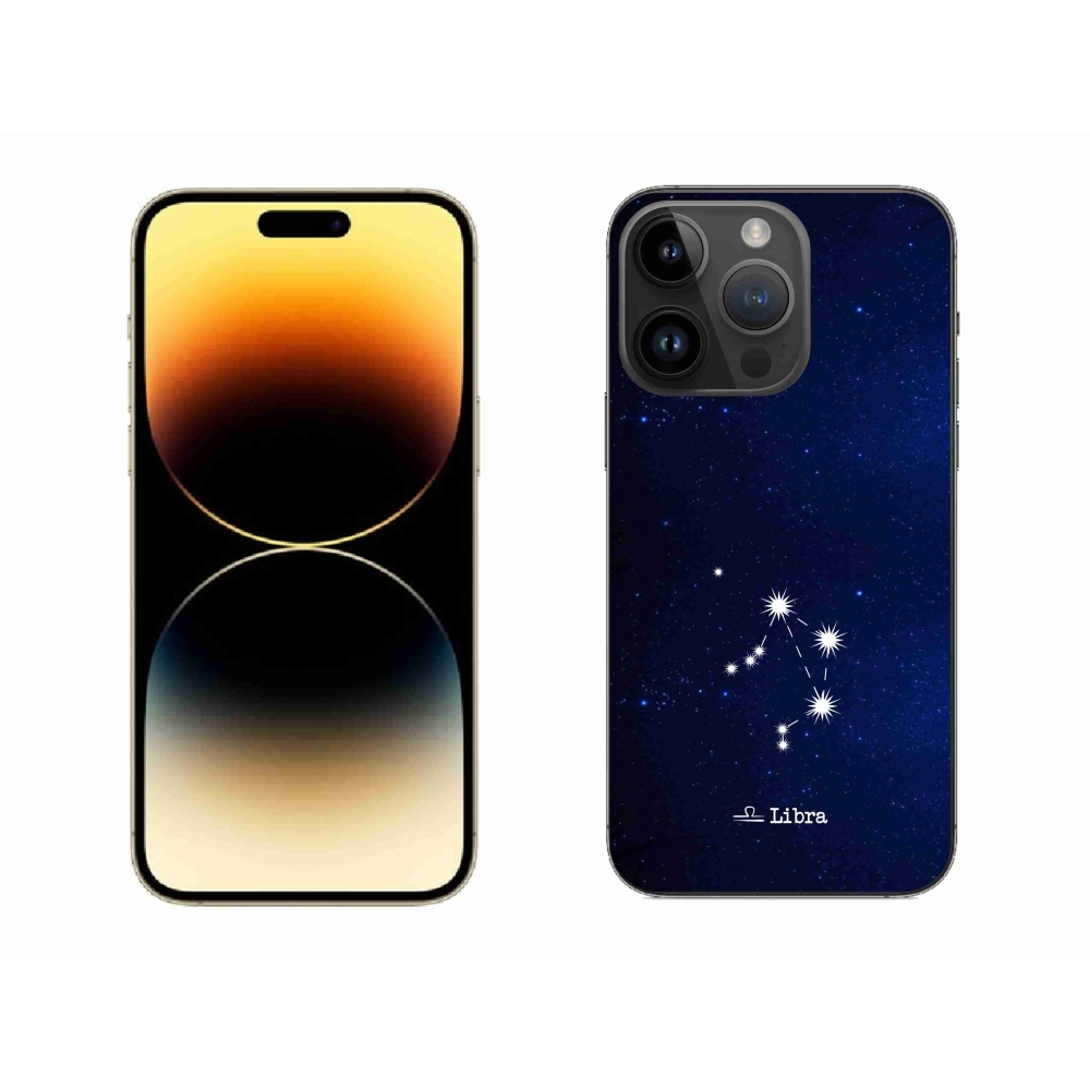 Gélový kryt mmCase na iPhone 14 Pro Max 6.7 - súhvezdie Váhy