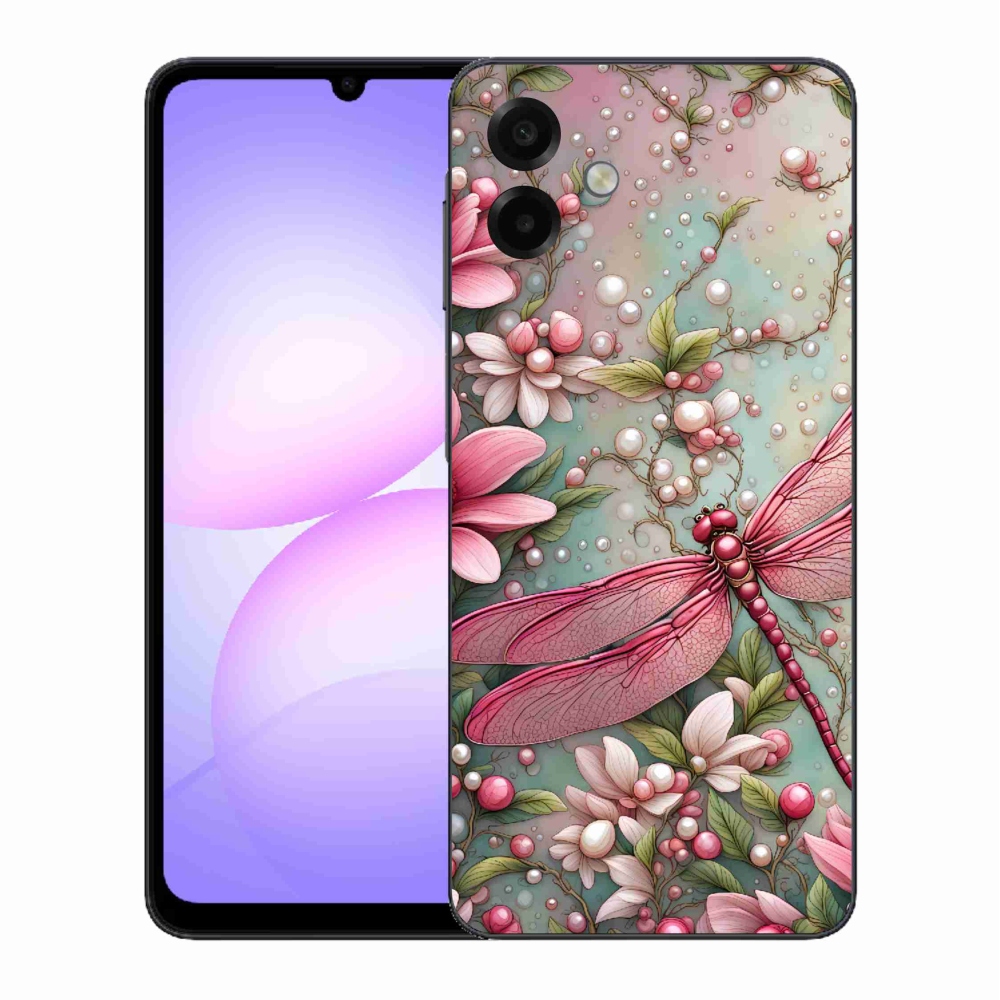 Gélový kryt mmCase na Samsung Galaxy A07 4G - vážka