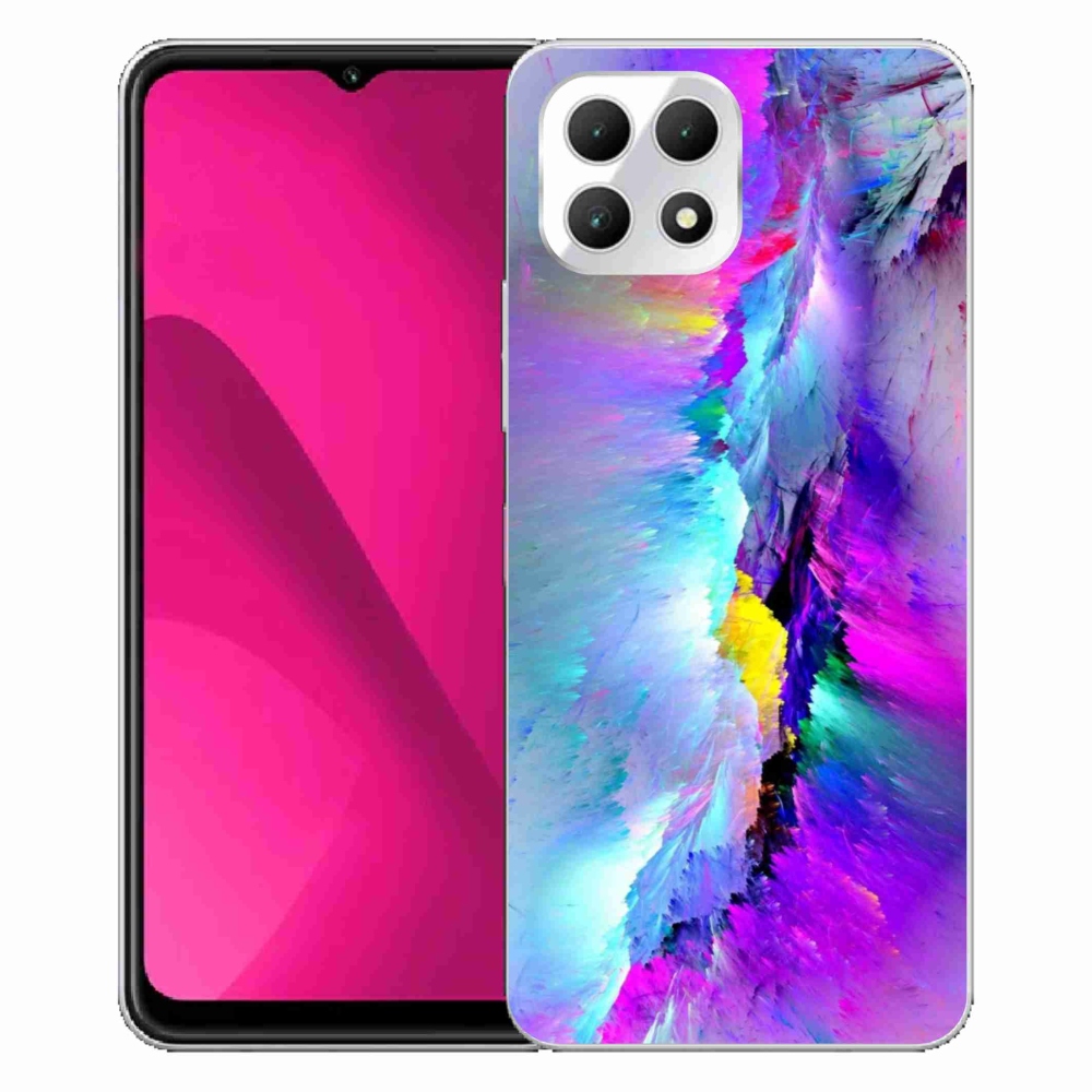 Gélový kryt mmCase na T-Mobile T Phone 2 - abstrakt
