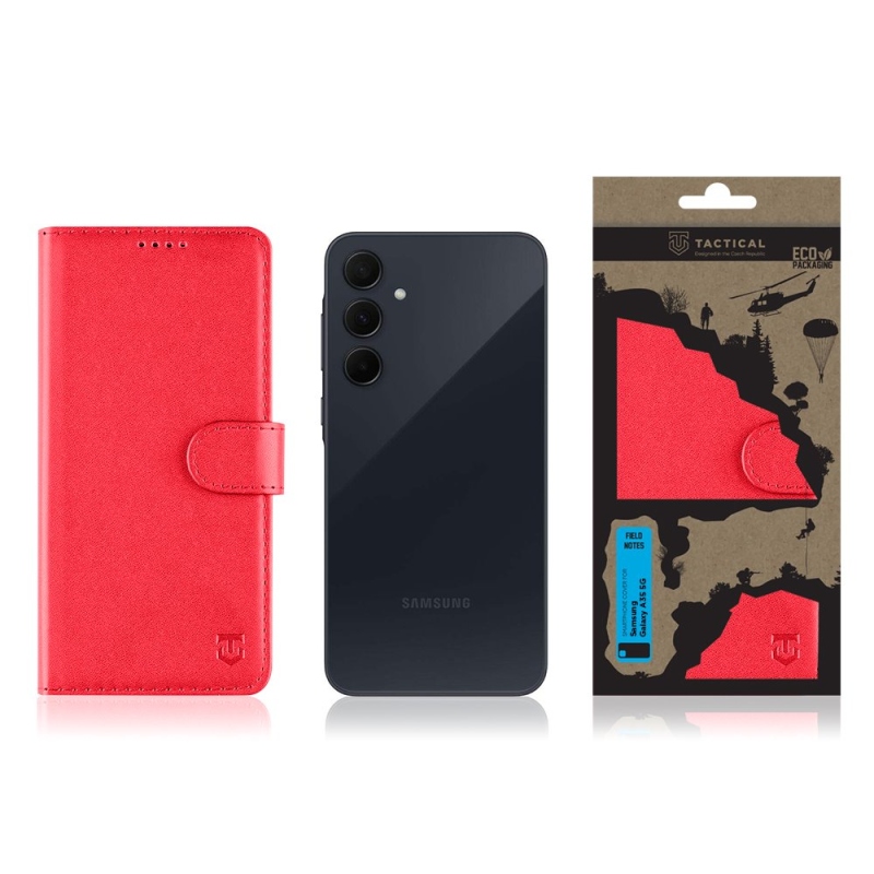 Tactical Field Notes pre Samsung Galaxy A35 5G Red