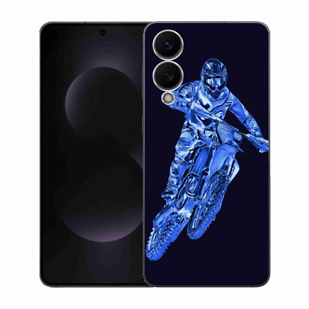 Gélový kryt mmCase na Samsung Galaxy S25 Edge - motocross 1