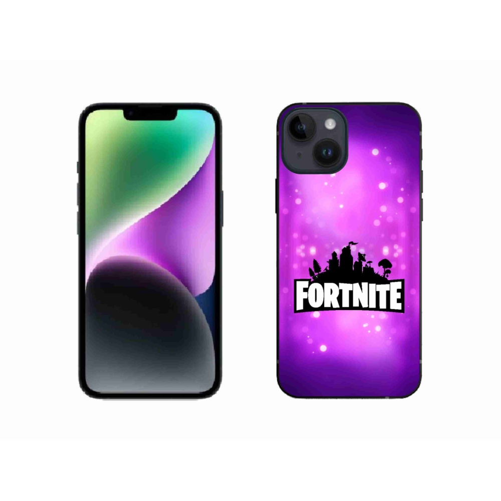 Gélový kryt mmCase na iPhone 14 - fortnite 2