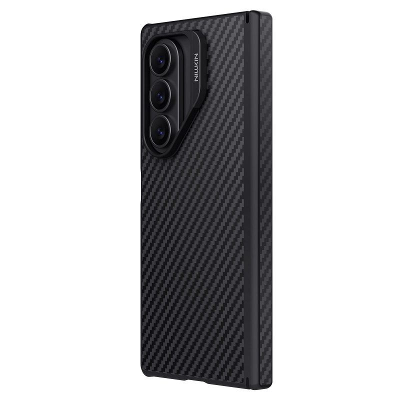 Nillkin Synthetic Fiber PRO Magnetic Zadný Kryt pre Samsung Galaxy Z Fold 7 Black