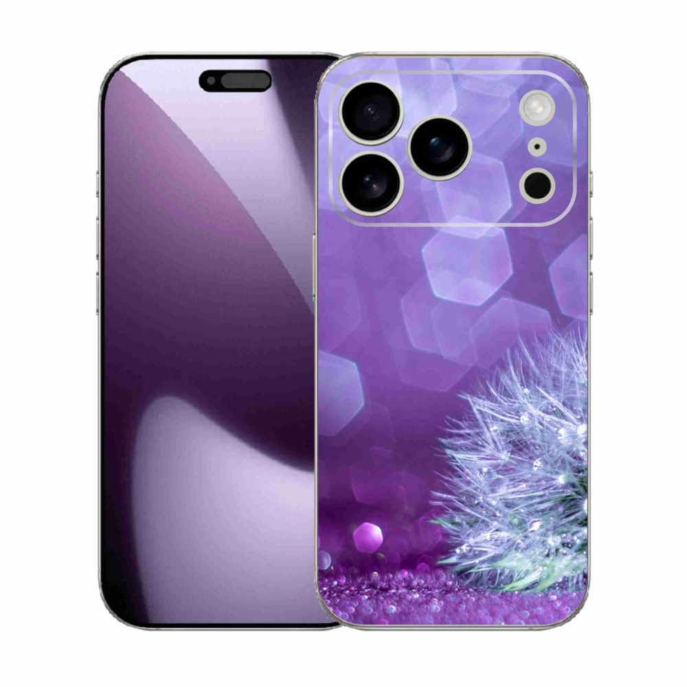 Gélový kryt mmCase na iPhone 17 Pro - odkvitnutá púpava 2