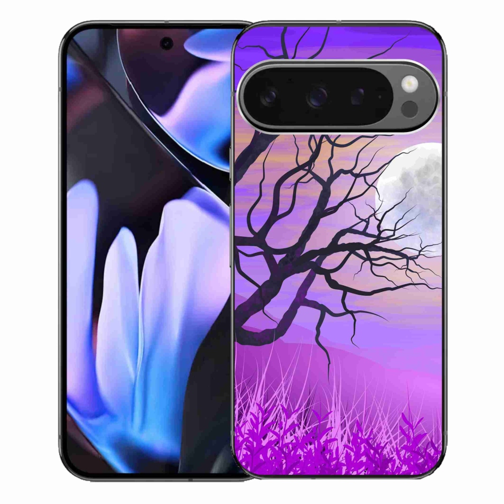 Gélový obal mmCase na Google Pixel 9 Pro XL - kreslený opadaný strom