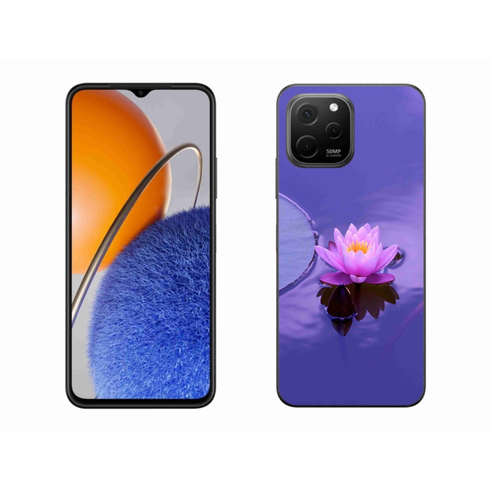 Gélový obal mmCase na Huawei Nova Y61 - kvet na hladine