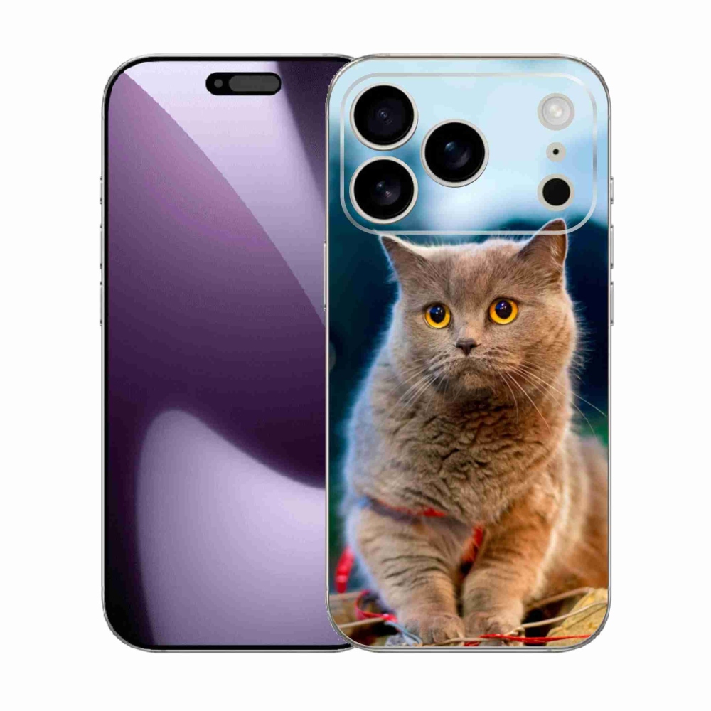 Gélový kryt mmCase na iPhone 17 Pro - britská modrá 2