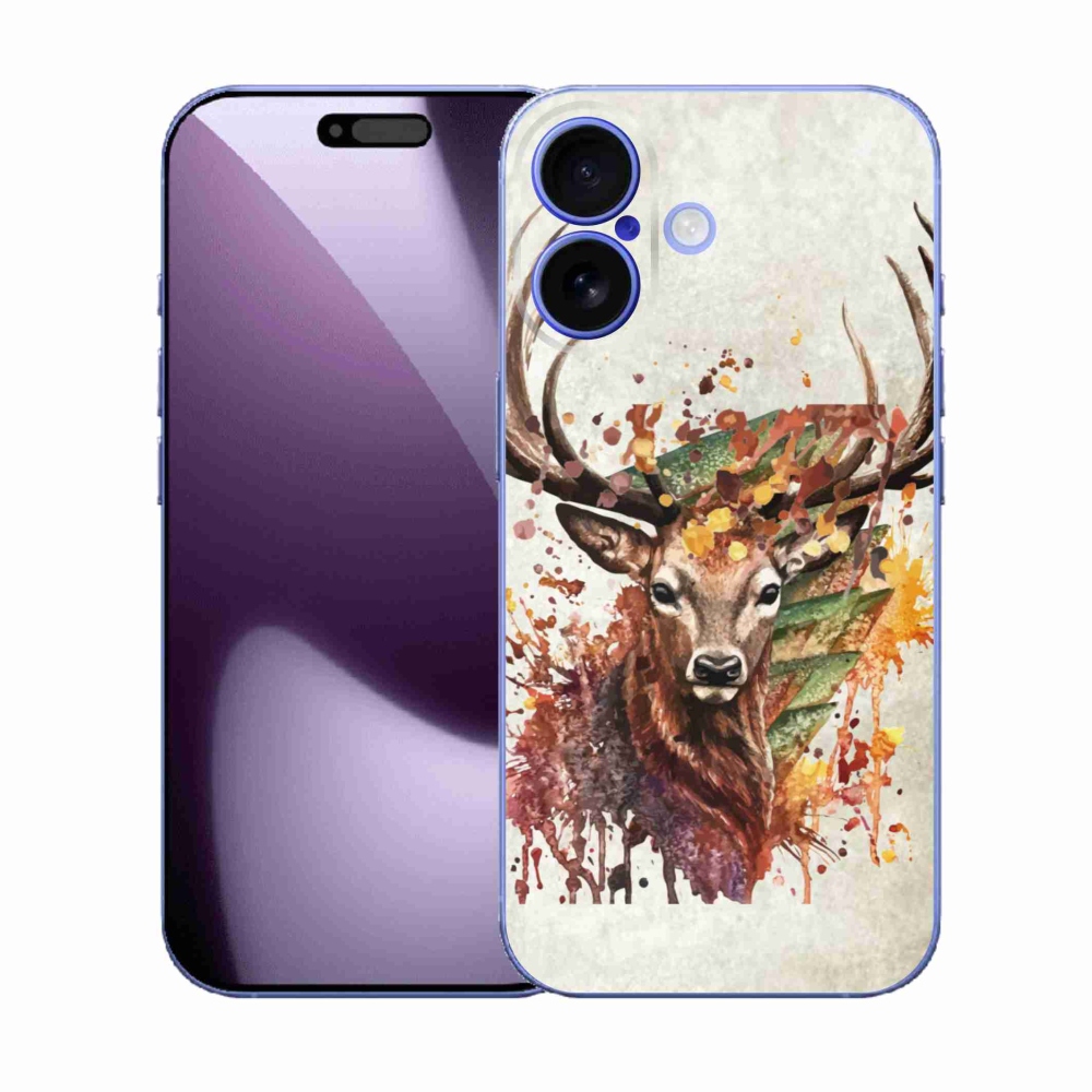 Gélový kryt mmCase na iPhone 17 - jeleň 1