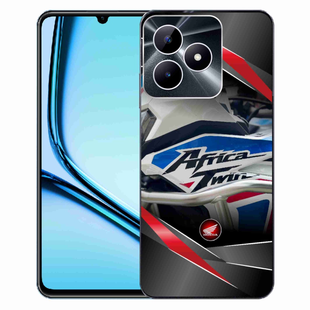 Gélový kryt mmCase na Realme Note 50 - motorka honda